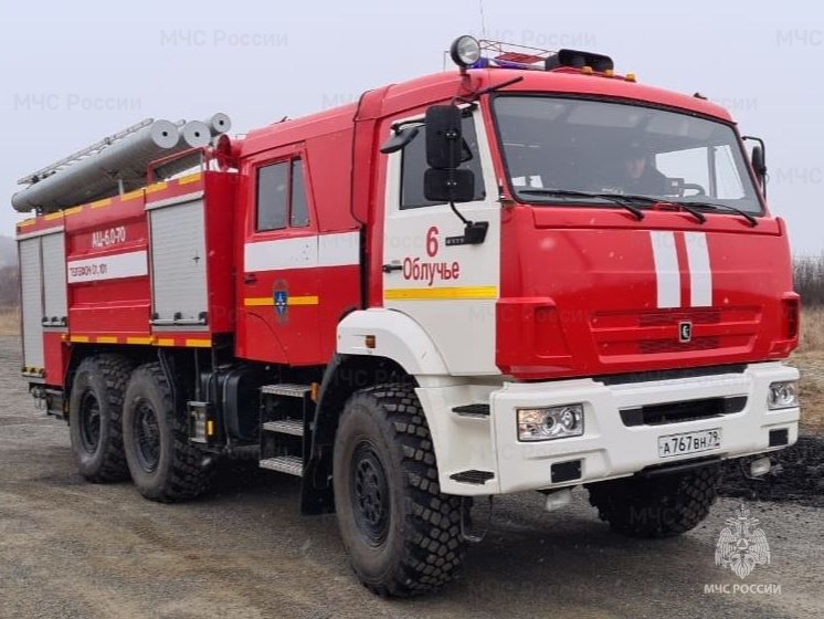 Возгорание угля ликвидировали огнеборцы Облученского района